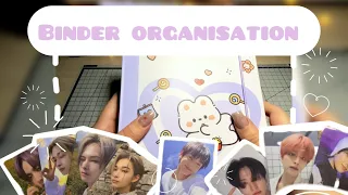 Организация биндеров | Binder organisation #straykids #txt #kep1er #enhypen #ateez #tws