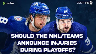 Should The NHL/Teams Announce Injuries During Playoffs?