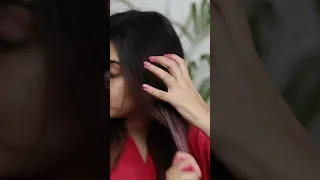 🥵അമ്മ എന്നെ കൊല്ലും 😭😂 Trying Viral*Pink Hair Color At home temporary Hair color reviewGlamyganga