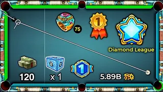 8 Ball Pool ~ Unbelievable Diamond League Top ~ 75th Berlin RING 😲 OMG | Talha Gaming Yt