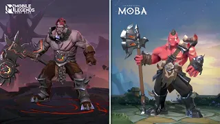 Mobile Legends vs Auto Chess Moba - Heroes Comparison 2022 | GOD OF MLBB