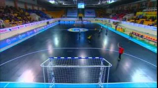 Kairat-Sporting. UEFA Futsal Cup elite round. 21.11.14