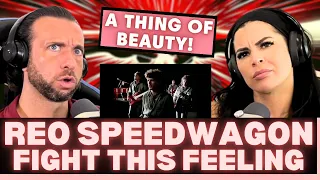 A GREAT SONG FOR WEDDINGS?! First Time Hearing REO Speedwagon - Can't Fight This Feeling Reaction!