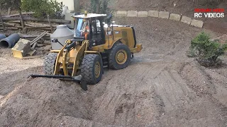 RC wheel loader special , CAT 966M / Kabolite K966 / CAT 216B / Toyota Land Cruiser - part 3 of 3