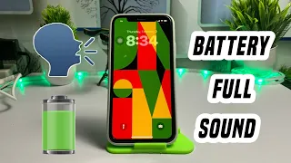 How To Enable iPhone Battery Full Sound/Notification |How to enable iphone battery full notification