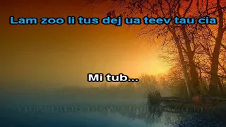 Cheem Niam Lub Hnub Nyoog Instrumental + Lyrics - Kawm Muas