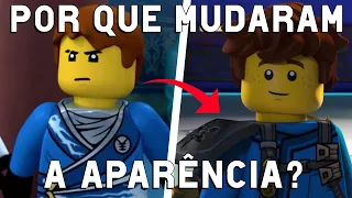 POR QUE OS NINJAS MUDARAM A APARÊNCIA EM LEGO NINJAGO?