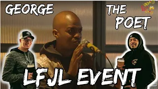 GEORGE ON HIS POLITICAL BARS!! | Americans React to George the Poet LFJL Event @ the Conduit