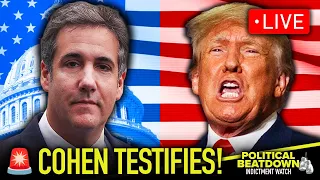 LIVE: Michael Cohen TESTIFIES in Trump Criminal Investigation