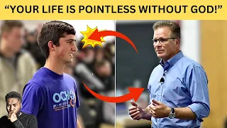 Student Atheist Left SPEECHLESS By THIS SIMPLE Question!!