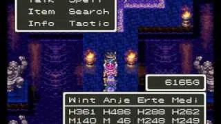 Dragon Quest III SNES Final Battles (pt1) 3 midboss + final boss