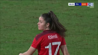 Women's World Cup qualification. Italy - Switzerland  (26/11/2021)