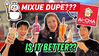 MIXUE DUPE??? IS IT BETTER?? ft. @MissHippo