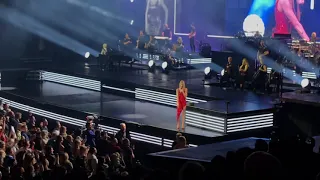 Celine Dion on courage tour march 5 2020 part #1