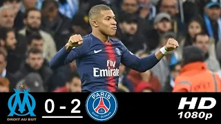 Marseille vs PSG 0 2 Highlights & All Goals 28 10 2018