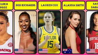 Top 20 most beautiful Female Basketball Players in The WNBA