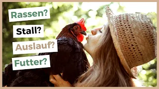 So geht Hühnerhaltung: Hühner im eigenen Garten halten!
