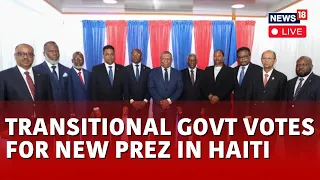 Haiti LIVE News | Haiti Transitional Government Votes President LIVE | Haiti President LIVE | N18L