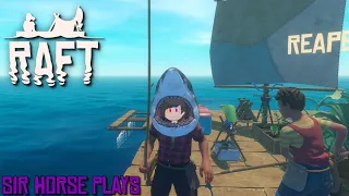 🔴Surviving & Improving Our LOVELY Boat Home | Raft 🔴