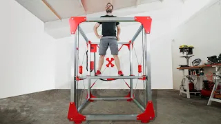 MOST POWERFUL 3D PRINTER BED EVER (lifts human) - GIANT 3D PRINTER BUILD PT. 2