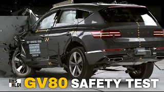 2021 Genesis GV80 earns top marks for IIHS safety Test