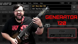 Amps of The Axe Fx III Revv Generator 120