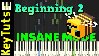 Beginning 2 [Minecraft] - Insane Mode [Piano Tutorial] (Synthesia)