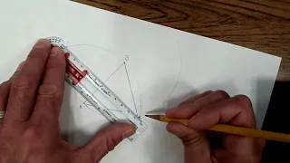 MTH213 circumscribing a triangle