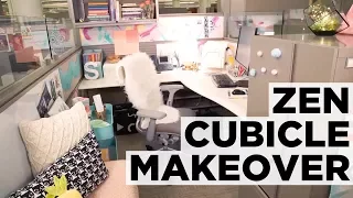 Before-and-After Zen Cubicle Makeover | HGTV