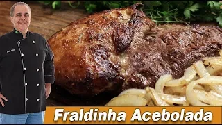 A melhor Fraldinha Acebolada do Chef Taico