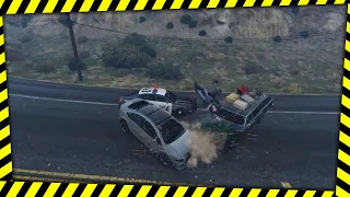 GTA 5: Realistic Crash Deformation Mod: Vol.11 #sl_nano_geek @slnanogeek2216