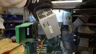 How to replace power supply Dell PC computer