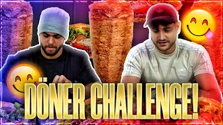 DAS IST NICHT MEHR MENSCHLICH..😱🥙 DÖNER ESSEN CHALLENGE VS ARDA!🔥