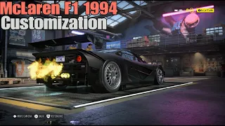 Need for speed Heat | Mclaren F1 Customization Max Upgrade 400+ & Race - Black Market DLC