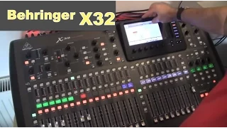 MF#2 Inside the Behringer X32 digital mixing desk teardown and repair v2 software