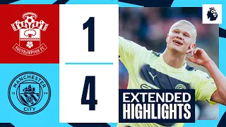 EXTENDED HIGHLIGHTS | Southampton 1-4 Man City | Haaland bicycle kick and KDB milestone