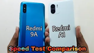 Redmi A1 vs Redmi 9A Sport Full Speed Test Comparison