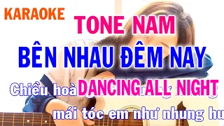 Bên Nhau Đêm Nay Karaoke Tone Nam Nhạc Sống - Phối Mới Dễ Hát - Nhật Nguyễn