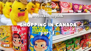 Canada Silent Vlog | Unique Bunny Tour & Haul | Unboxing Gacha Capsule Toys at Work