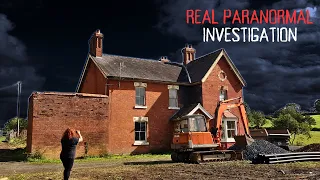 SO HAUNTED THEY ABANDONED THE PROJECT | Real Paranormal Investigation #hauntedhouse