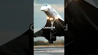 Fastest Commercial Plane Concorde #shorts #concord