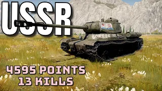 4595 Points/13 Kills - USSR - Realistic Battles - War Thunder Gameplay [1440p 60FPS]