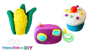 Easy Play Doh | Paper Crafts | Kid's Crafts and Activities | Happykids DIY