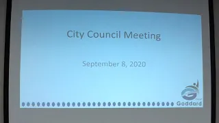 Special City Council Meeting September 8, 2020