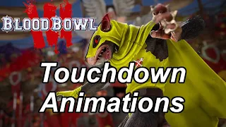 Blood Bowl 3: All the touchdown animations!