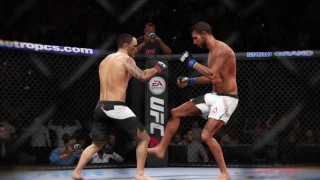 VISIOUS KICK FROM YAIR "EL PANTERA" RODRIGUEZ* KO FRANKIE EDGAR*