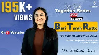 BTR "The Final Round FMGE 2023" by Dr. Zainab Vora