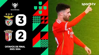 Resumo: Benfica 3-2 Braga - Taça de Portugal | sport tv