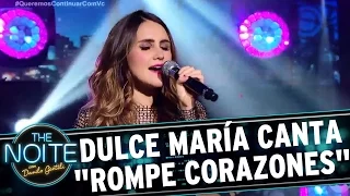 Dulce María canta "Rompe Corazones" | The Noite (03/04/17)