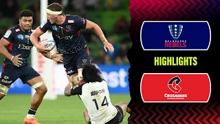 Super Rugby Pacific 2023 | Rebels v Crusaders | Rd 9 Highlights